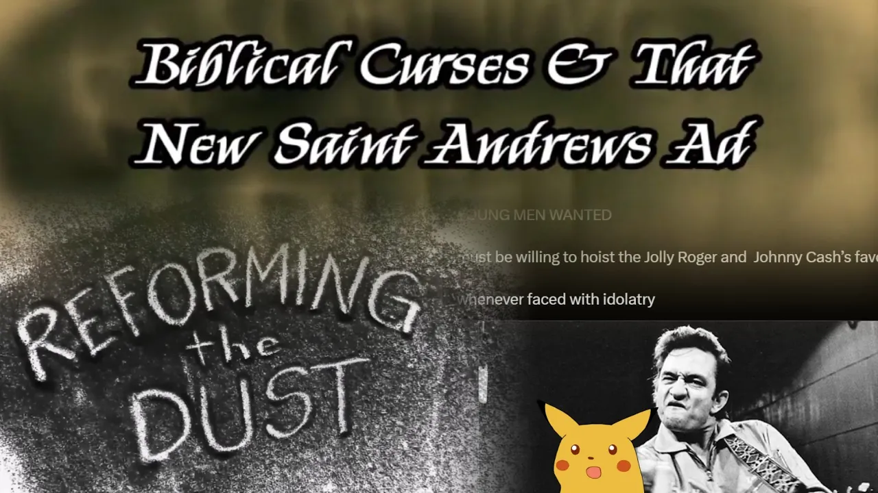 Biblical Curses & That New Saint Andrews Ad